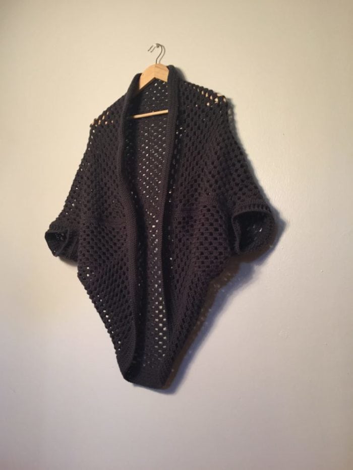 Cocoon shrug