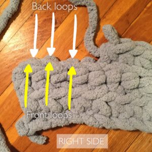 Cloud Fluffy Rug by Tying An End - loops