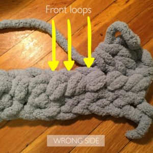 Cloud Fluffy Rug by Tying An End - loops