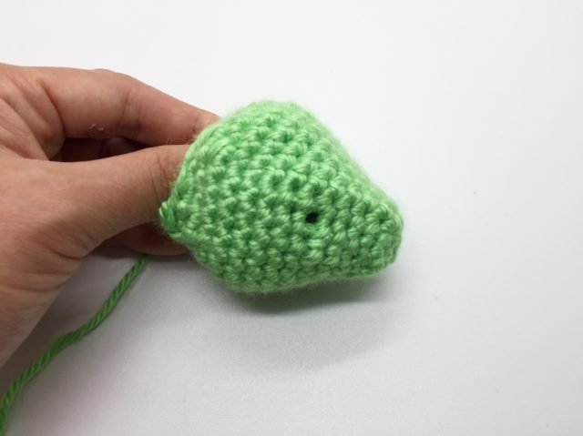 Pascal amigurumi - eyes