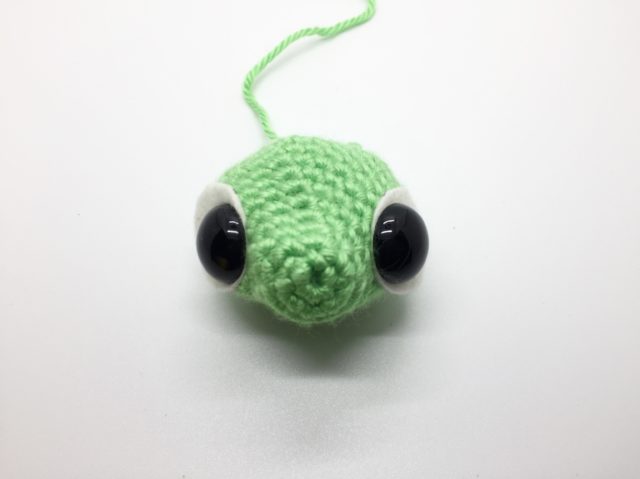 Pascal amigurumi - eyes