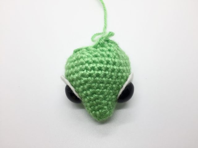 Pascal amigurumi - eyes