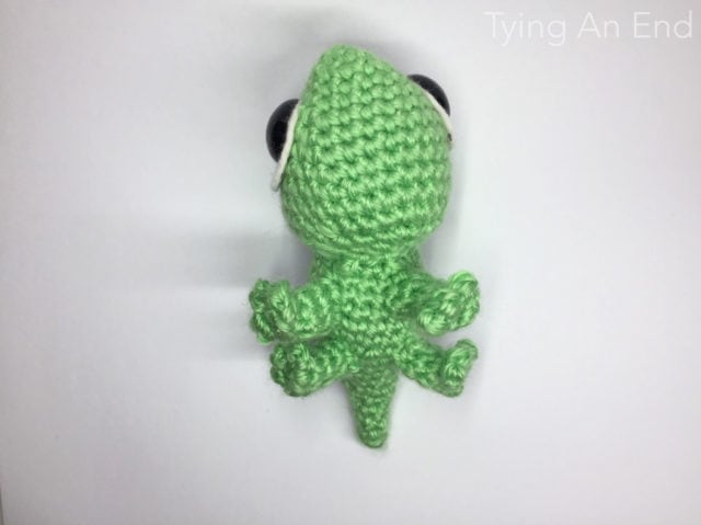 Pascal amigurumi - bottom