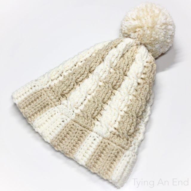 Avery Cabled Slouch Beanie