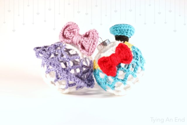 [Free Crochet Pattern] Daisy Christmas Ornament by Tying An End