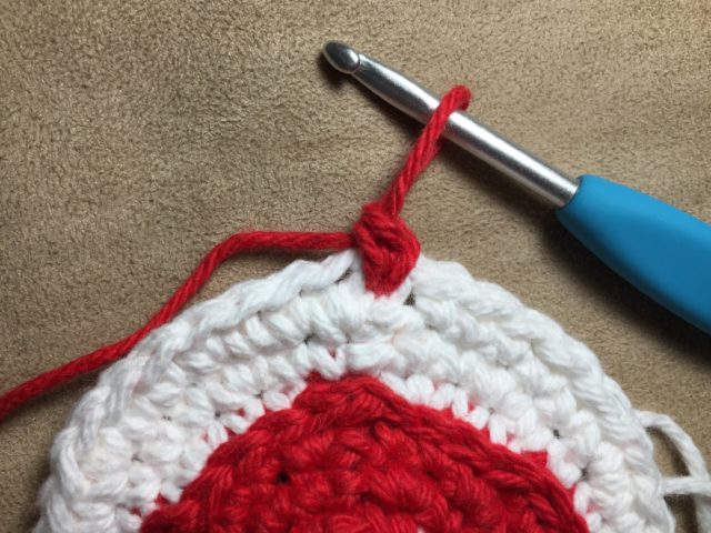 [How to Crochet] Invisible Join when you are working in round with multiple colors