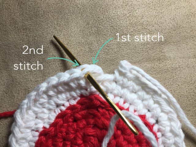 [How to Crochet] Invisible Join when you are working in round with multiple colors