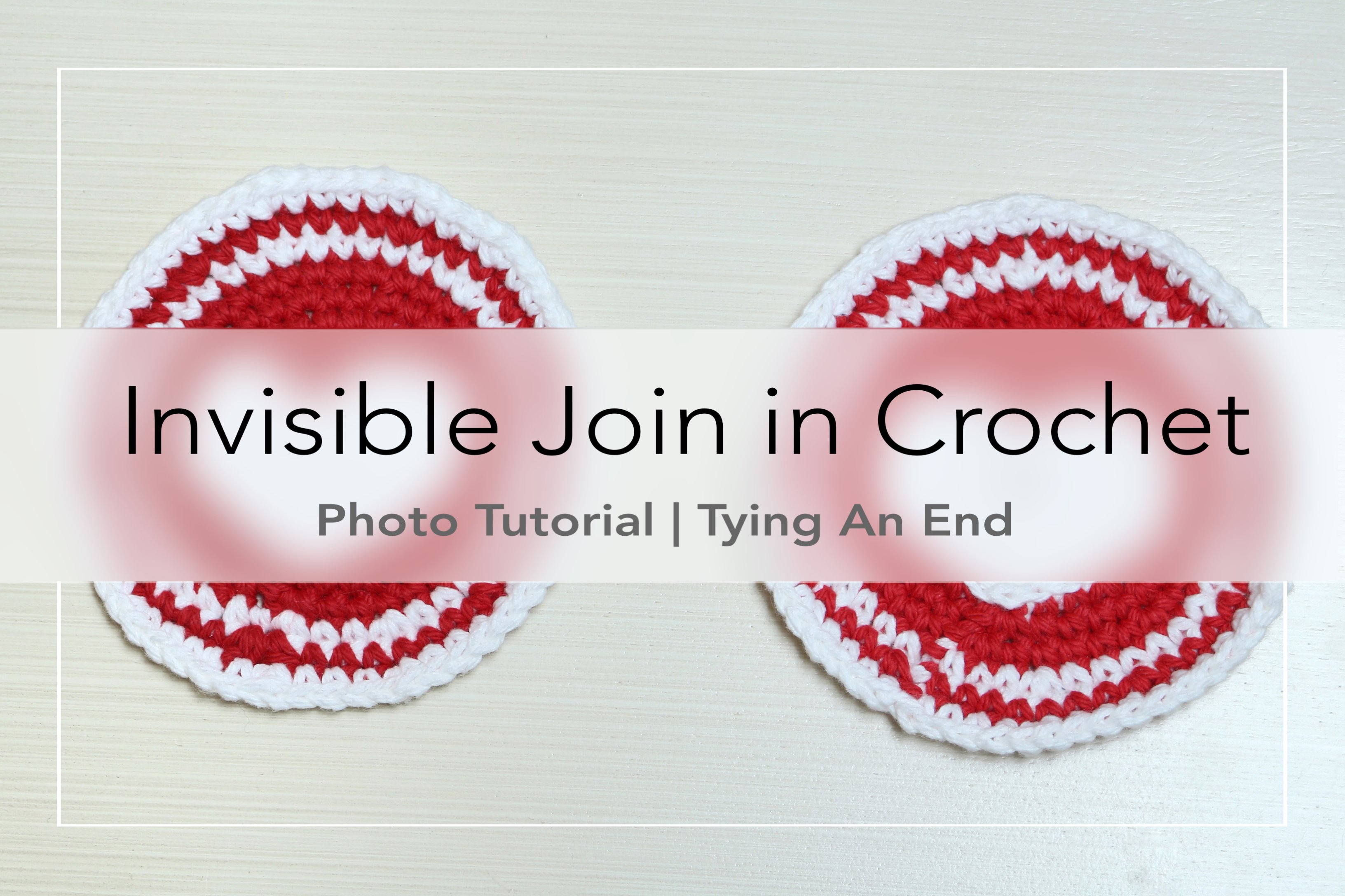 [How to Crochet] Invisible Join when you are working in round with multiple colors