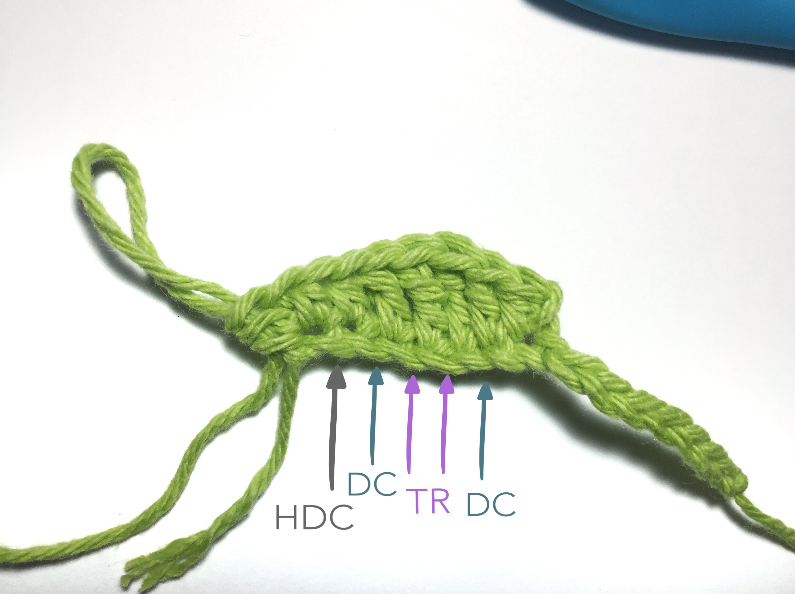 [Free Crochet Pattern] Cute little leaves to guide your reading! Budding Leaf Bookmark by Tying An End