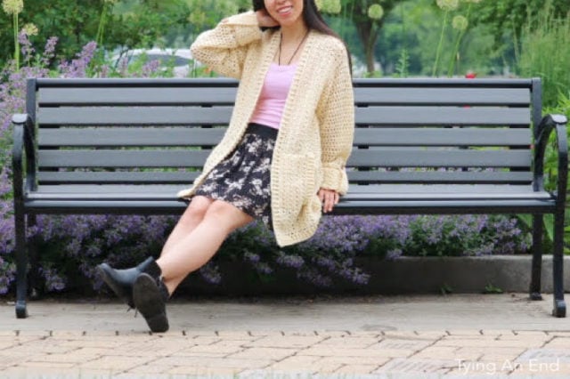 Here’s my review blog post about 4th week (part 4) on Alchemy Cardigan CAL!