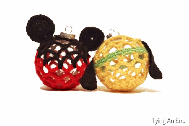 [Free Crochet Pattern] Disney series Christmas ornament: Crochet Pluto Christmas Ornament! Check out my blog for other characters!