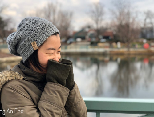 crochet slouchy beanie