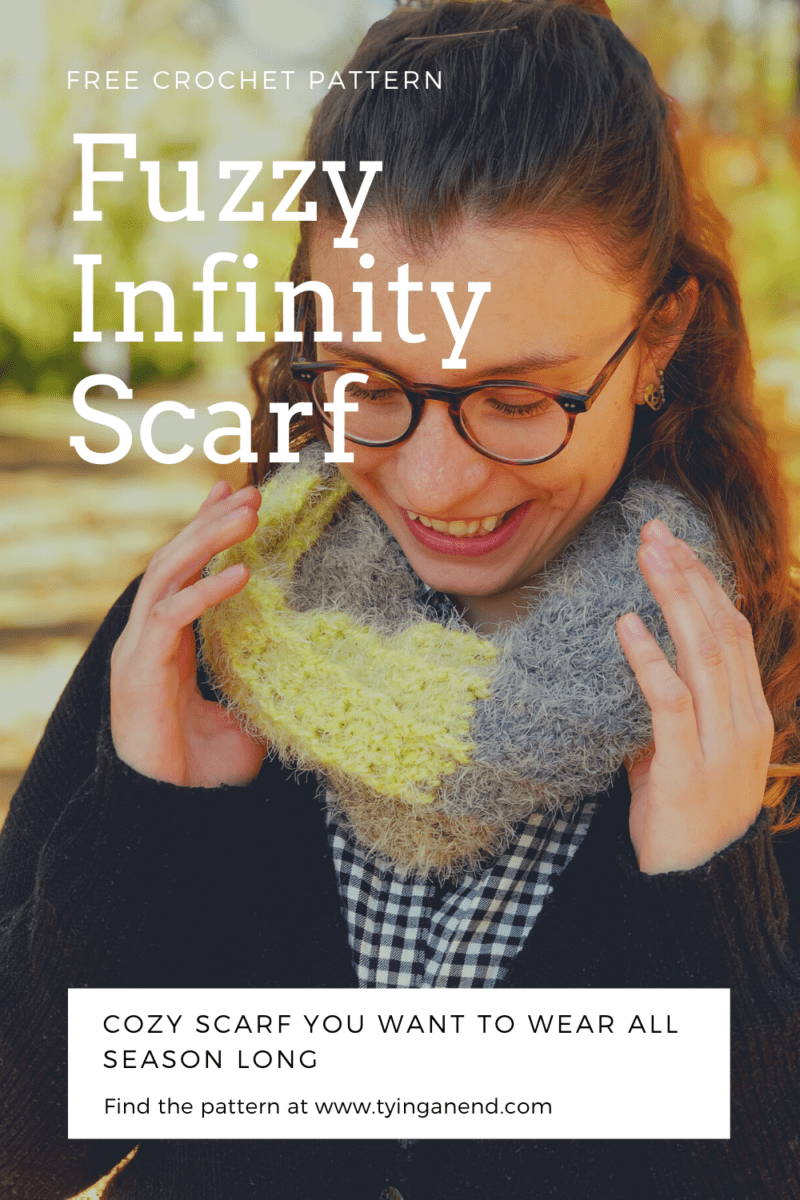 fuzzy infinity scarf