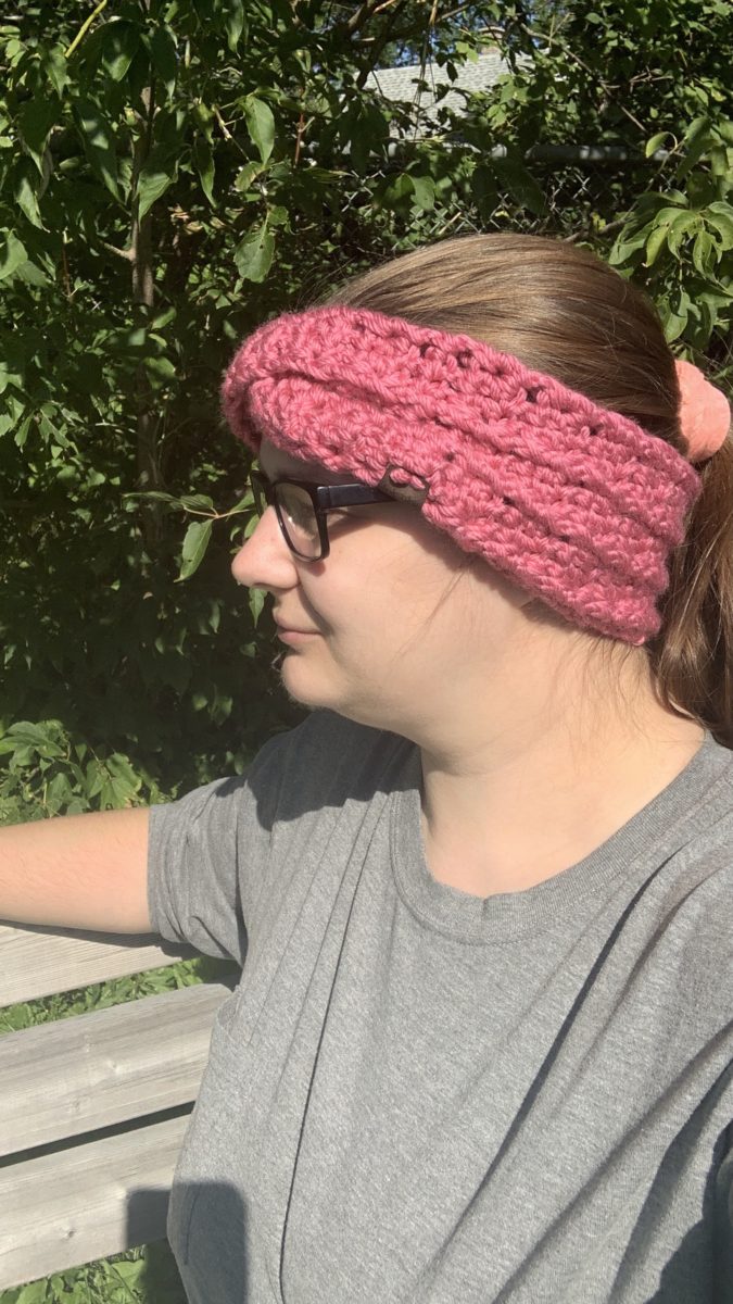 nadia crochet twisted headband tester Cynthia