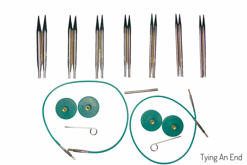 knit picks interchangeable short circular needles pieces